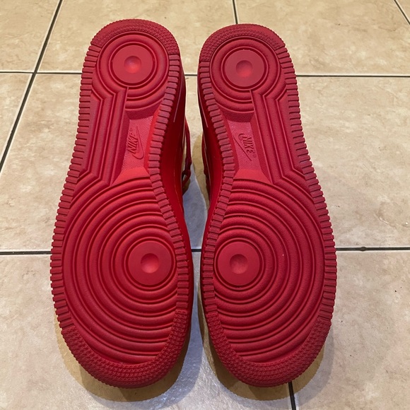 Nike Air Force One Foamposite, University Red— Size 9 - Picture 6 of 7